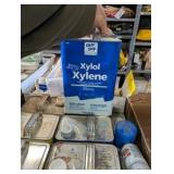 Huge Shop Paint & Finishing Supply Lot – ~150 Gallons Paint, Stain, Sealers, Solvents, Mineral Spirits, Lacquer Thinner, Spray Paint & More