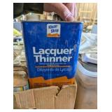 Huge Shop Paint & Finishing Supply Lot – ~150 Gallons Paint, Stain, Sealers, Solvents, Mineral Spirits, Lacquer Thinner, Spray Paint & More