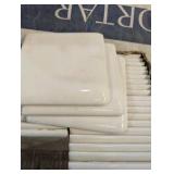 Large Pallet of Ceramic & Porcelain Tile, Trim Pieces, Mortar/Adhesives + Mixing Drill & 3 Paddle Mixers – American Olean, Italian Tile