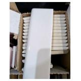 Large Pallet of Ceramic & Porcelain Tile, Trim Pieces, Mortar/Adhesives + Mixing Drill & 3 Paddle Mixers – American Olean, Italian Tile