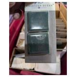 Large Pallet of Ceramic & Porcelain Tile, Trim Pieces, Mortar/Adhesives + Mixing Drill & 3 Paddle Mixers – American Olean, Italian Tile