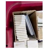 Large Pallet of Ceramic & Porcelain Tile, Trim Pieces, Mortar/Adhesives + Mixing Drill & 3 Paddle Mixers – American Olean, Italian Tile