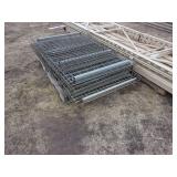Pallet Racking W/Beams & Wire Decking