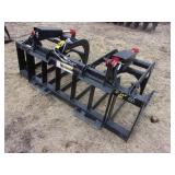 Skid Mount 67" Root Grapple (UNUSED)