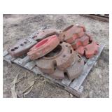 Pallet of Tractor Wheel Weights