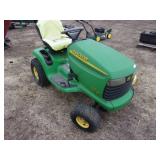 John Deere LT160 Lawn Mower (Unknown Condition)