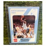 Michael Jordan 1989 Collegiate Collection/CocaCola North Carolina’s Finest Card