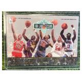 1992-93 Fleer Ultra NBA Jam Session Michael Jordan, Pippen, Malone, Parish #NNO
