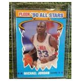 1990 Fleer All-Stars #5 Michael Jordan Chicago Bulls card