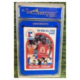 1989-90 NBA Hoops - All-Star Game Michael Jordan #21 Graded 7-NM
