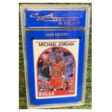 1989 NBA Hoops Basketball Michael Jordan #200 Chicago Bulls CSA certified 9-MINT