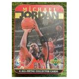 Michael Jordan 1996 Upper Deck All-Metal Collector Cards Made In USA *Tin Only*