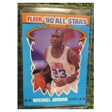1990 Fleer All-Stars #5 Michael Jordan Chicago Bulls HOF