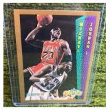 1992-93 Fleer - Slam Dunk #273 Michael Jordan HOF Chicago Bulls