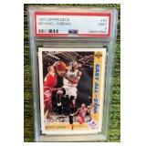 1991 Upper Deck Michael Jordan PSA 9 MINT #69 Chicago Bulls Basketball Card
