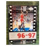 Michael Jordan 1998 Upper Deck MJ Timeframe Jumbo 5x7 Insert Card Bulls #J4