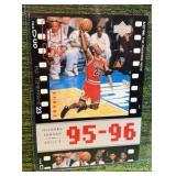 1998 Upper Deck Timeframe #J3 The Finishing Move 95-96 Jumbo Card MICHAEL JORDAN