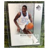 Upper Deck 2011-12 SP Authentic Michael Jordan #1 North Carolina Tar Heels