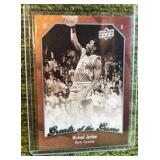 2010-11 UPPER DECK GREATS OF THE GAME #6 MICHAEL JORDAN NORTH CAROLINA