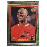 1996-97 Upper Deck Basketball MIchael Jordan All Metal Card #1 Chicago Bulls