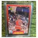 1996 UD Metal Michael Jordan - Tin Set Red/Black Bordered Michael Jordan #2
