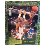 1995 Upper Deck The Jordan Collection - #JC2 Michael Jordan 3000 POINTS BULLS