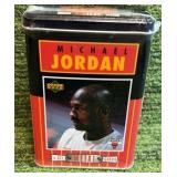 1996 Upper Deck Michael Jordan 4 All Metal Cards Factory Sealed Tin Set New