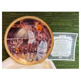 Micheal Jordan Collector Plate “ 1982 NCAA Championship” Limited Edition