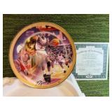 Michael Jordan 1991 Championship Limited Edition Bradford Upper Deck Plate COA