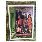 1996-97 Topps Basketball #72 Chicago Bulls 72 Wins Commemorative Michael Jordan
