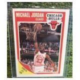 1989 90 Fleer  #21 Michael Jordan Chicago Bulls Hall of Fame