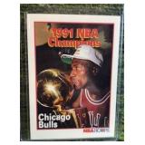 1991 NBA Hoops 1991 NBA Champions Chicago Bulls Card - Michael Jordan #543