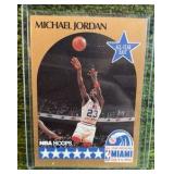 1990 Michael Jordan NBA Hoops #5 Basketball Card All-Star East Weekend Miami HOF