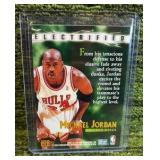 Michael Jordan  1995 skybox premium ELECTRIFIED #278 Chicago Bulls COOL Insert!