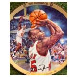 Michael Jordan The Comeback Bradford Exchange Collectible Plate w/ COA