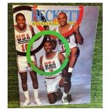 Beckett Basketball Card Monthly July 1992 Issue #24 Dream Team Olympic Team