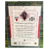 Michael Jordan - 1999 Upper Deck Greatest Team #27 **ATHLETE OF THE CENTURY**