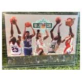 1992-93 Fleer Ultra NBA Jam Session Michael Jordan, Pippen, Malone, Parish #NNO