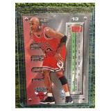 1995 Fleer Metal #13 Michael Jordan Chicago Bulls
