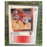 Michael Jordan “He’s Back” 1993-94 Upper Deck 23 Chicago Bulls.