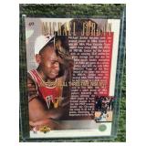 1994 Upper Deck Basketball Heroes Michael Jordan #40 Three-Time MVP Chicago Bull