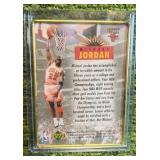 1996-97 Upper Deck Basketball MIchael Jordan All Metal Card #1 Chicago Bulls