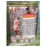 Michael Jordan 1996 Upper Deck Jordan Metal Collection card #5