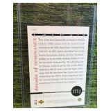 1994-95 Upper Deck MJ Decade of Dominance Michael Jordan 2of5 Chicago Bulls