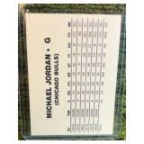 1989 Michael Jordan Career Highlights Card Chicago Bulls