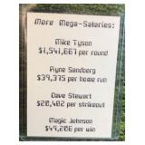 Michael Jordan/ Clemens/Joe Montana/Brett Hull Big Kids at the Bank Promo