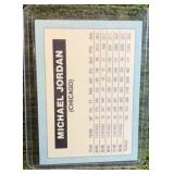 Michael Jordan HOF 1989 Cartoon Fire Dunk Promo Chicago Bulls Basketball Rare