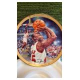 MICHAEL JORDAN BRADFORD EXCHANGE UPPER DECK "THE COMEBACK" W COA PLATE