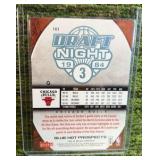MICHAEL JORDAN 2008-09 Fleer Hot Prospects Draft Night BLUE #103 Chicago Bulls