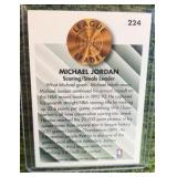 93-94 Fleer League Leaders Micheal Jordan #224 Chicago Bulls